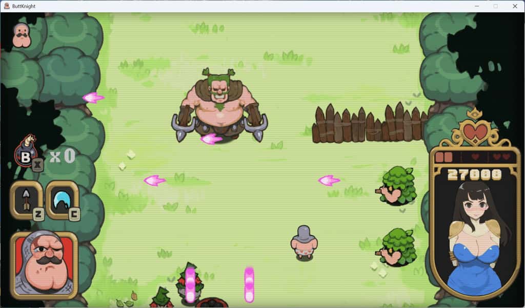 PC/热门弹幕STG 蜜臀骑士/ButtKnight V20250620 2.33G游戏封面